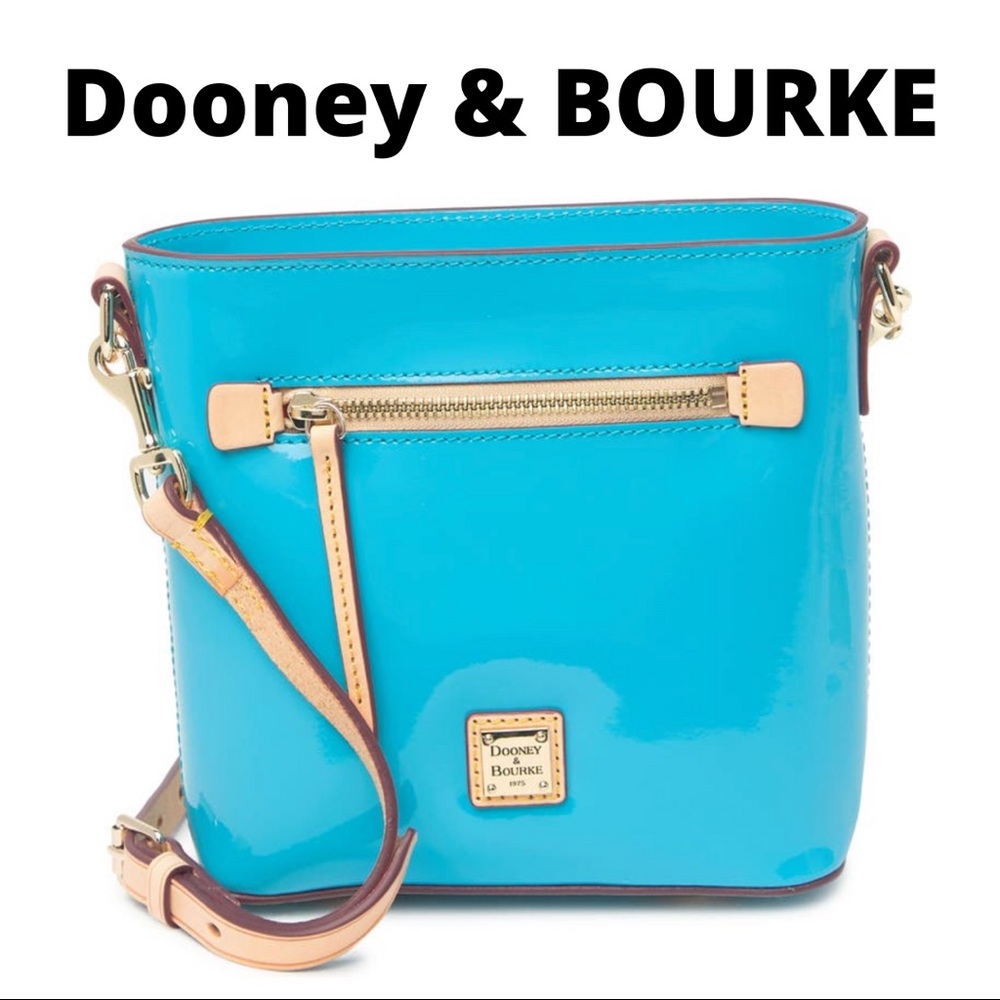 NWT Dooney & Bourke Patent Leather Crossbody Bag